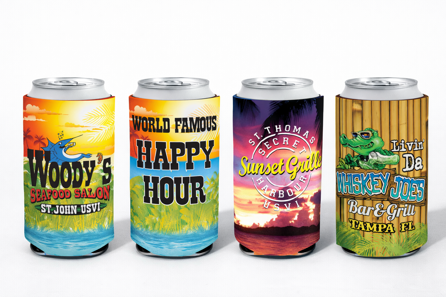 Woodie's Custom Beverage Suits