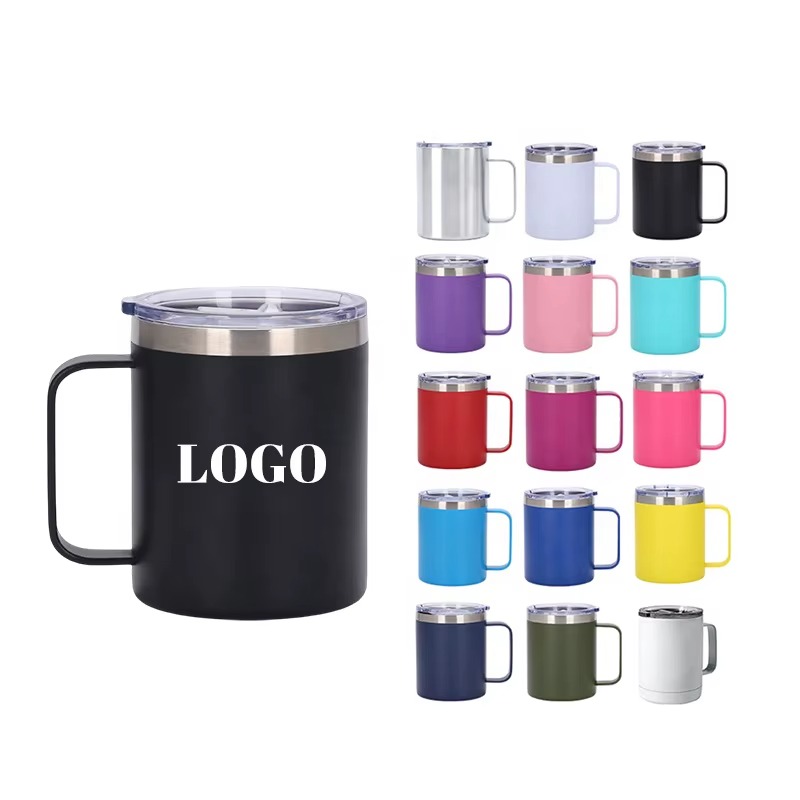 12-Ounce Coffee Mug with Handle - Image 1
